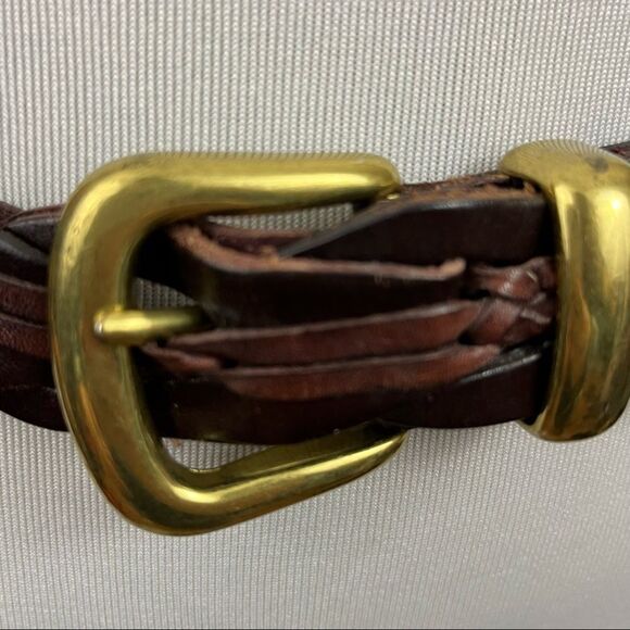 Vintage The Limited Genuine Leather Boho Waist belt Fully Adjustable S/M - Picture 2 of 4